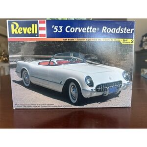 REVELL 53 CORVETTE ROADSTER MODEL‎ KIT 1:24 SCALE #85-2164 Bags Sealed